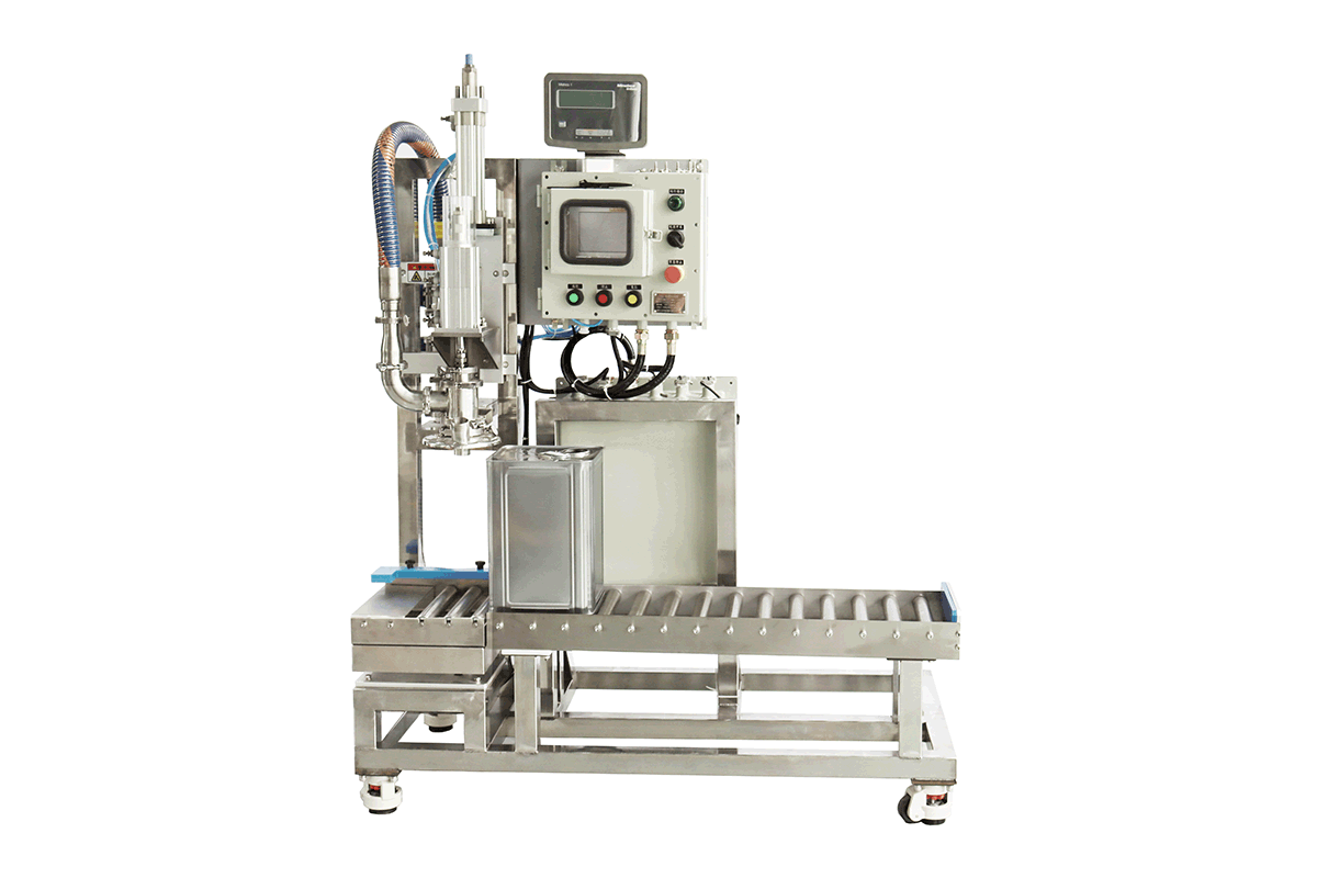 20L 單頭半自動(dòng)稱重式灌裝機(jī)